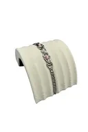 Süet Kumaş Krem Renk 14 /11 Cm Bileklik Künye Standi ürün görseli