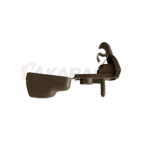 MEGANE 2 KAPI İC KOLÇAK KAPAK TAKIM SIYAH SOL-SAĞ ürün görseli