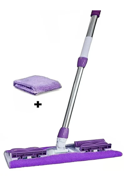 Sihirli Mandallı teleskobik Mob Temizlik Seti 1 adet yedek bezi ile - 3