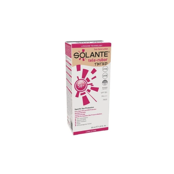 Solante Tele-Rubor Tinted Spf50 Losyon 50 ml - 1
