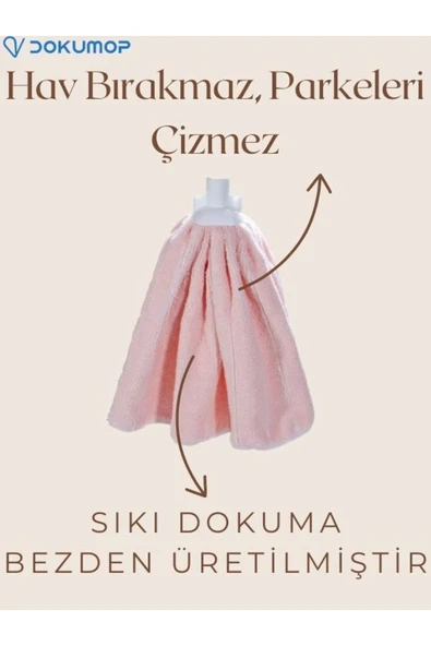 Mikrofiber Havlu Paspas Mop Yedek Ucu - 2