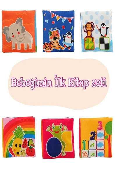 Bebeğimin Ilk Kitap Seti - Hışırtılı