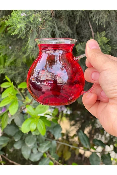 6lı Keyfi Cam Çay Bardağı 200ml - 2