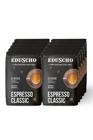 Eduscho Espresso Classic Çekirdek Kahve 10 x 500 g - Resim 2