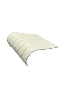 Süet Kumaş Krem Renk 23/16 Cm Bileklik Künye Standi - Resim 2