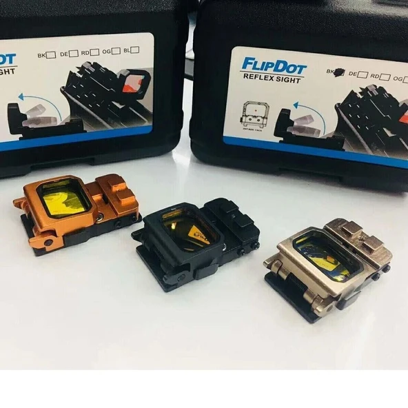 Vism Flipdot Reflex M2 Red Dot Sight - Katlanabilir 22mm Reflex Nişangâh - Resim 2