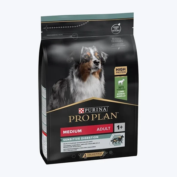 Pro Plan Sensitive Adult Kuzu Etli Yetişkin Köpek Maması 10 kg ürün görseli