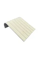 Süet Kumaş Krem Renk 23/16 Cm Bileklik Künye Standi - Resim 3