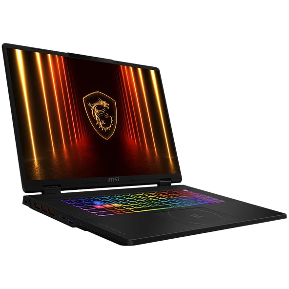 MSI CROSSHAIR 18 HX AI A2XWGKG-014TR Ultra 9 275HX 32GB RTX 5070 1TB SSD 18'' QHD+240Hz W11 Notebook - Resim 2