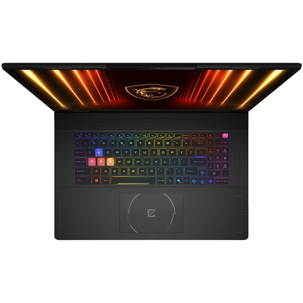 MSI CROSSHAIR 18 HX AI A2XWGKG-014TR Ultra 9 275HX 32GB RTX 5070 1TB SSD 18'' QHD+240Hz W11 Notebook - Resim 3