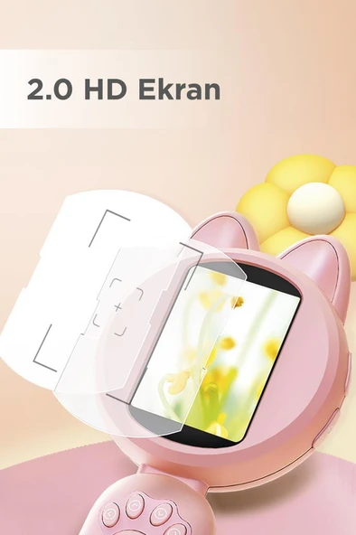 Torima TSM-02 Pembe Mini Dijital Mikroskop - Resim 5