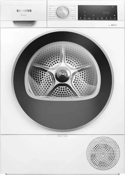 SİEMENS WQ42A201TR iQ300 Isı Pompalı Kurutma Makinesi 9 kg Beyaz