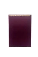 Süet Kumaş Bordo Renk 34/24 cm Tırnaklı Ayaklı Tesbih-Kolye-Zincir Sergileme Standı - 2
