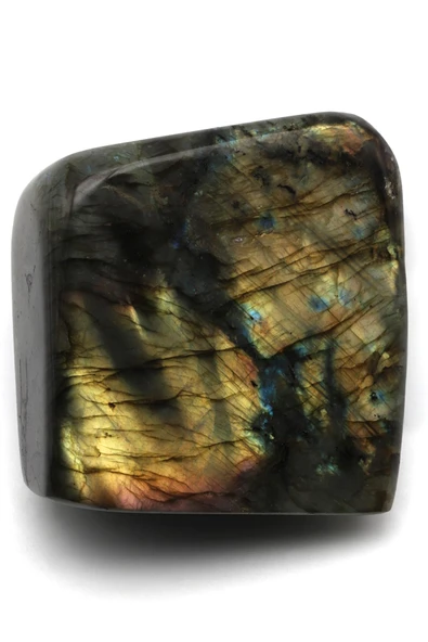 Labradorit Doğal Taş Parça - 368 Gr.