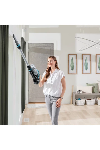 Bissell Multireach Active 21 V 2'si Bir Arada Şarjlı Dikey Süpürge - Resim 2
