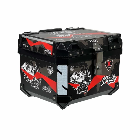 TEX ADVENTURE KIRMIZI ABS 50 LT Arka Çanta ürün görseli