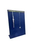 Süet Kumaş Lacivert Renk Tırnaklı Ayaklı 24/34 Cm Tesbih-Kolye-Zincir Sergileme Standı ürün görseli