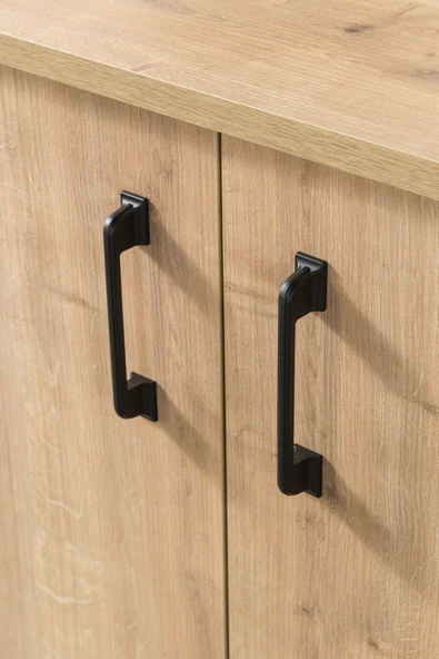 Evmo Home 4608 Şile Metal Ayaklı Metal Kulplu 160 Cm Konsol - Yemek Odası Safir - 6