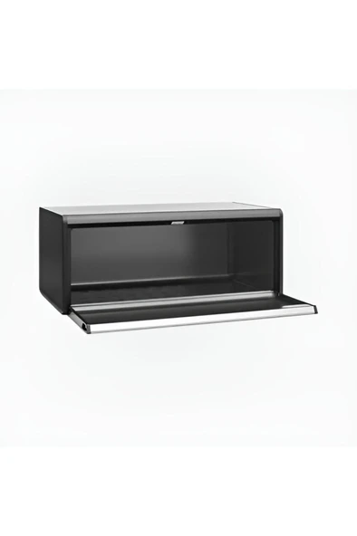 Brabantia Ekmek Kutusu Confıdent Grey Köşeli Çelik Ekmek Sepeti - 2
