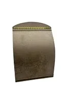 Süet Kumaş Yeşil Renk 34 cm / 24 cm Dik Bombeli Takı Standı - Resim 3