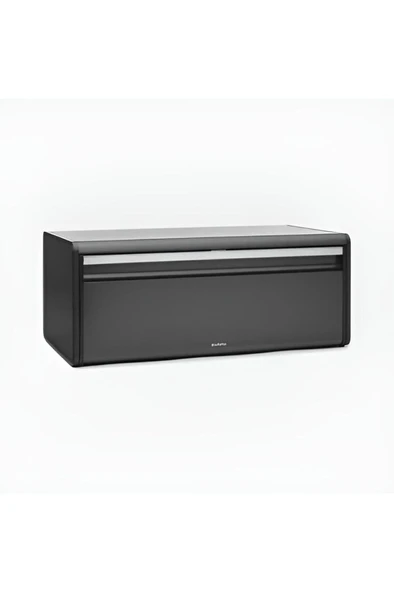 Brabantia Ekmek Kutusu Confıdent Grey Köşeli Çelik Ekmek Sepeti - 4