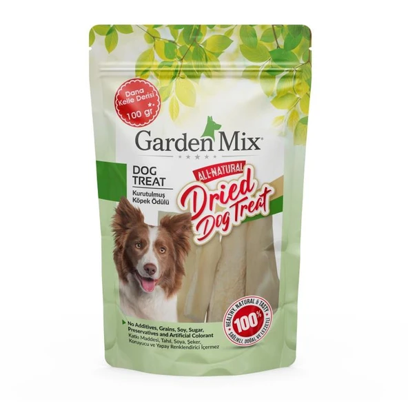 Garden Mix Kurutulmuş Dana Kelle Derisi 100 Gr ürün görseli 1