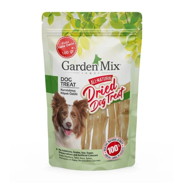 Garden Mix Kurutulmuş Kuzu Kelle Derisi 100 Gr ürün görseli 1