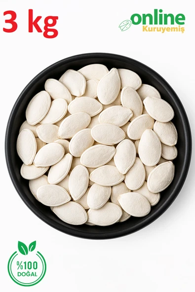 Sade Kavrulmuş Kabak Çekirdeği 3 kg ürün görseli