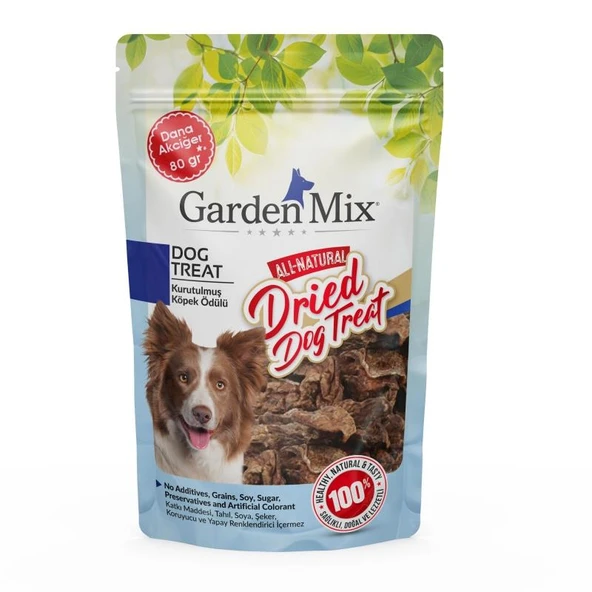 Garden Mix Kurutulmuş Dana Akciğer 80 Gr ürün görseli 1