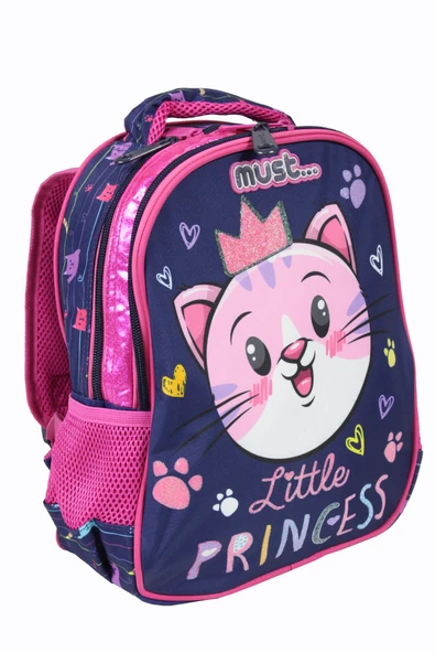 MUST 585020  Prenses Kedi Anaokulu Sırt Çantası-Lacivert - 3