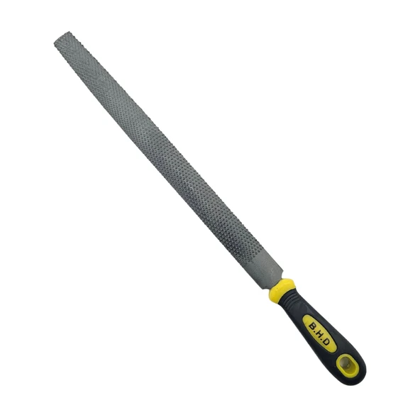 Fixonic B.H.D BHD00422 12mm Plastik Saplı Balık Sırtı Metal Eğe (Ağaç Törpüsü) ürün görseli 1