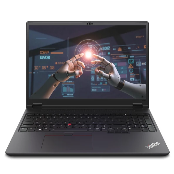 Lenovo ThinkPad P16V 21KXS0QH91X001 Ultra7 155H 16GB 1TBSSD RTX1000 16" WUXGA W11P Dizüstü İş İstasyonu - 1