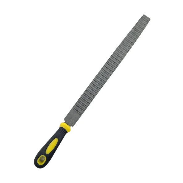 Fixonic B.H.D BHD00422 12mm Plastik Saplı Balık Sırtı Metal Eğe (Ağaç Törpüsü) - Resim 2