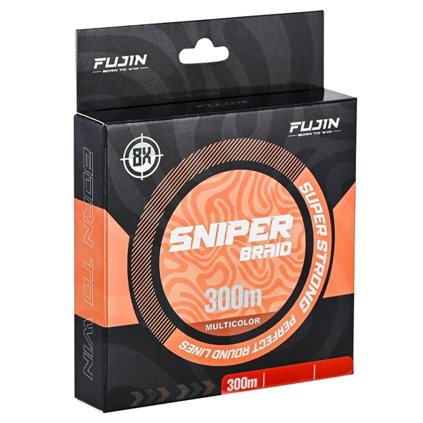 Fujin Sniper 8X 300Mt. Multicolor İp Misina  0.21mm 12.5kg - 2
