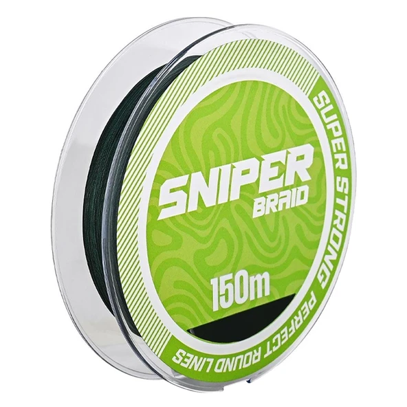 Fujin Sniper 8X 150Mt. Moss Green İp Misina  0.14mm 7kg - Resim 2
