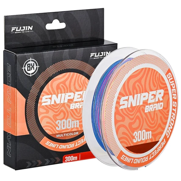 Fujin Sniper 8X 300Mt. Multicolor İp Misina  0.21mm 12.5kg - 1
