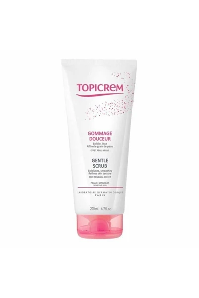 Topicrem Gentle Scrub 200 ml Yüz ve Vücut İçin Temizleyici Peeling