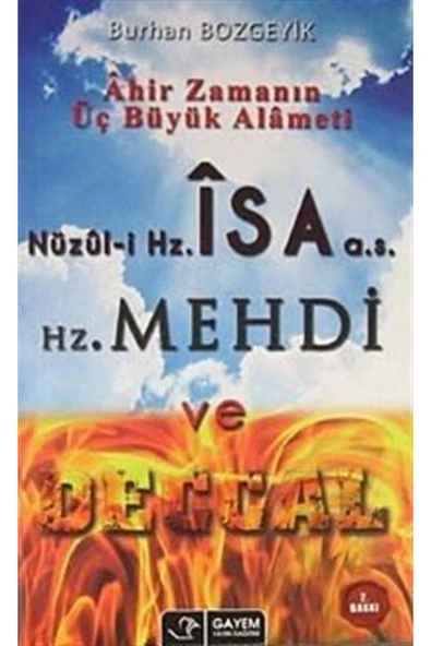 Ahir Zamanın Üç Büyük Alameti Hz.İsa Hz.Mehdi Ve Deccal Gayem ürün görseli 1
