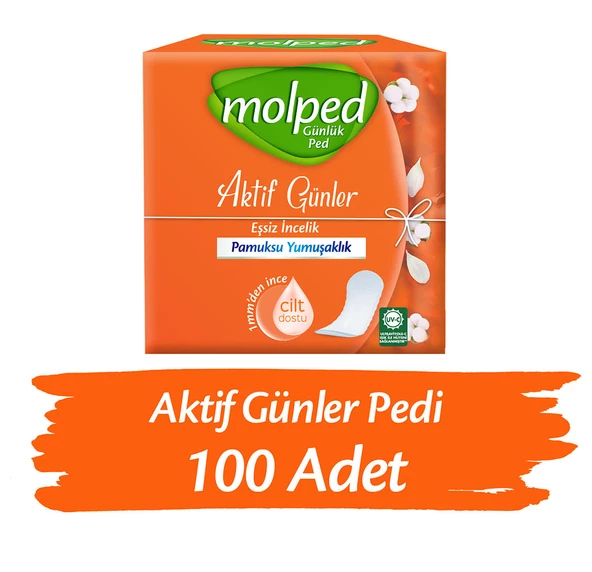 Molped Aktif Günler Günlük Ped 100 Adet