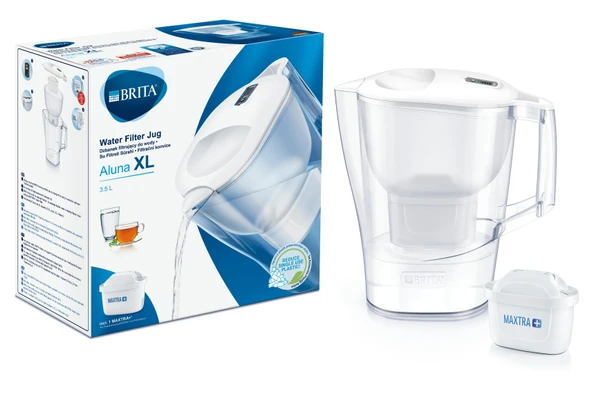 BRITA Aluna XL Filtreli Su Arıtma Sürahisi - Beyaz - 2