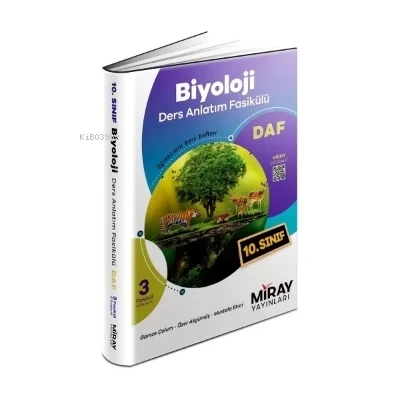 Miray 10.Sınıf Biyoloji Daf Ders Anlatım Fasikülü ürün görseli 1