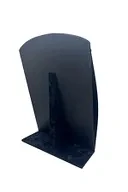 Süet Kumaş Siyah Renk 34 cm / 24 cm Dik Bombeli Takı Standı - Resim 4