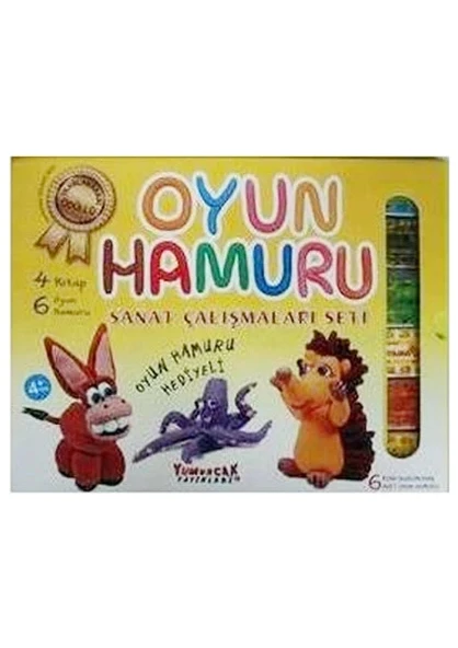 SANAT ÇALIŞMALARI 4 LÜ EĞİTİM SETİ YUMURCAK ürün görseli 1
