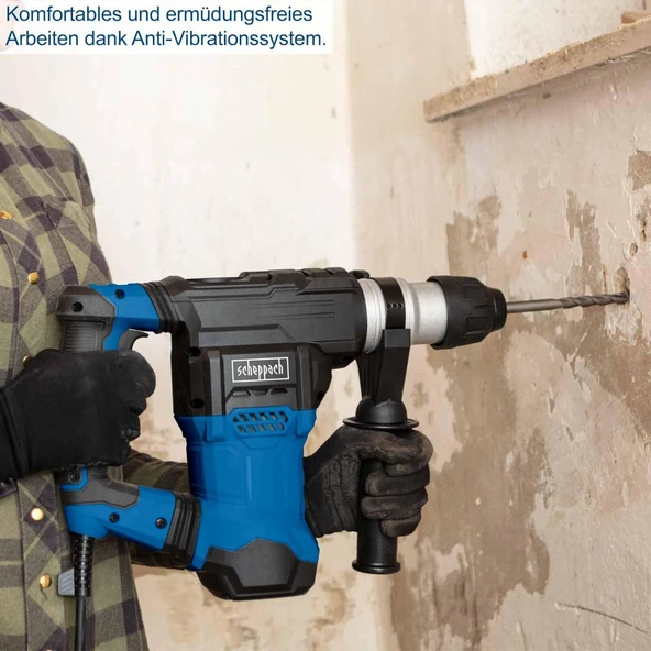 Scheppach DH1500 Plus Elektrikli Kırıcı Delici 1500W 5907905901 - 3