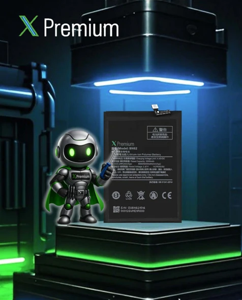 Xpremium Xiaomi Redmi 9T BN62 Batarya Pil Süper Yüksek Kalite 6000 mAh - 3