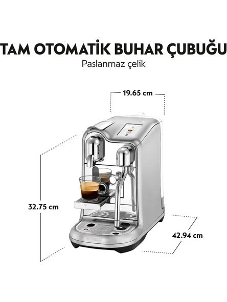 Nespresso J620 Creatista Pro Kapsül Kahve Makinesi - Resim 3
