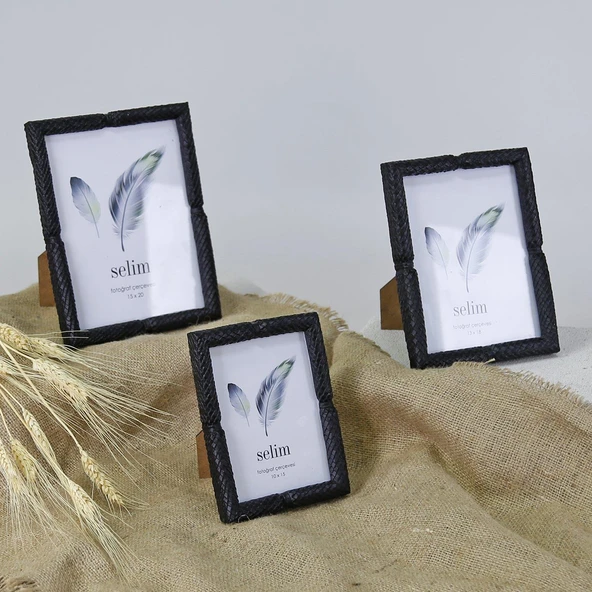 Selim Dekor Zena 15x20 Çerçeve Siyah - Resim 4