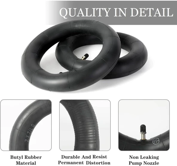 Xiaomi M365 Pro Elektrikli Scooter İç Lastik Şambrel 8.5 inç 2 adet - 3