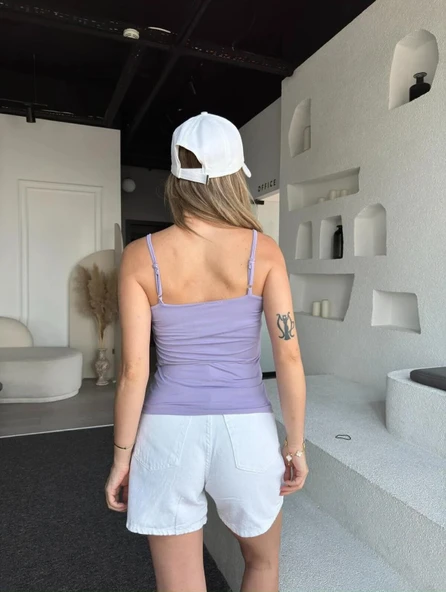 Ayarlanabilir Askılı Basic Body Lila - 131.75 - Resim 2