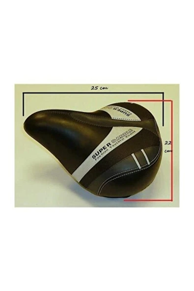 Yumuşak Büyük Ve Geniş Yaylı Bisiklet Selesi - Resim 2